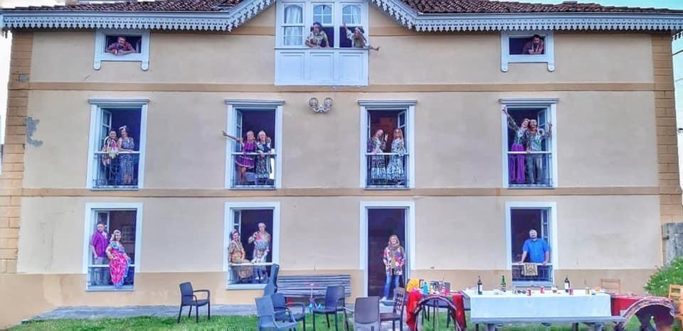 La Cochera De Somao, Casona De Tipologia Indiana Somado エクステリア 写真